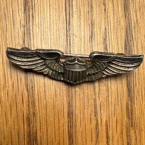 Amico Sterling Silver WWII Vintage Winged Pin